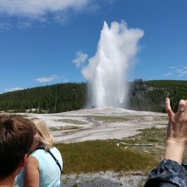 Old Faithful Geyser Yellowstone