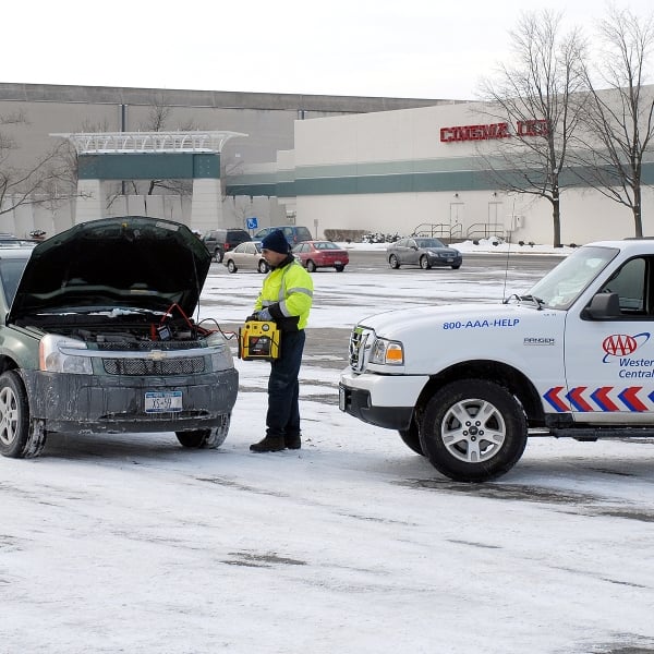 car trouble battery service