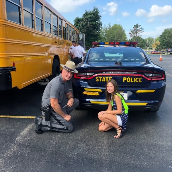 school's open drive carefully photo