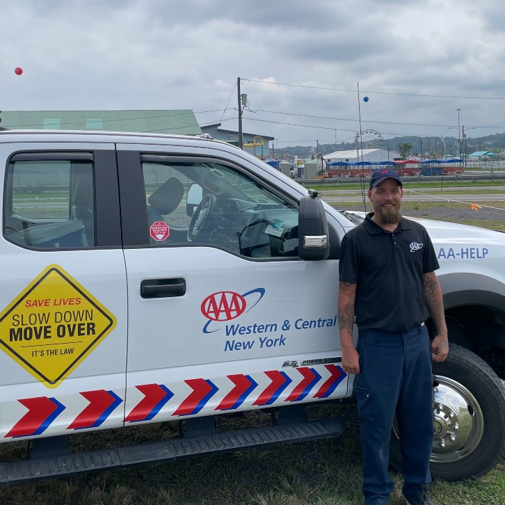 AAA Crews on Standby at Fairgrounds in CNY