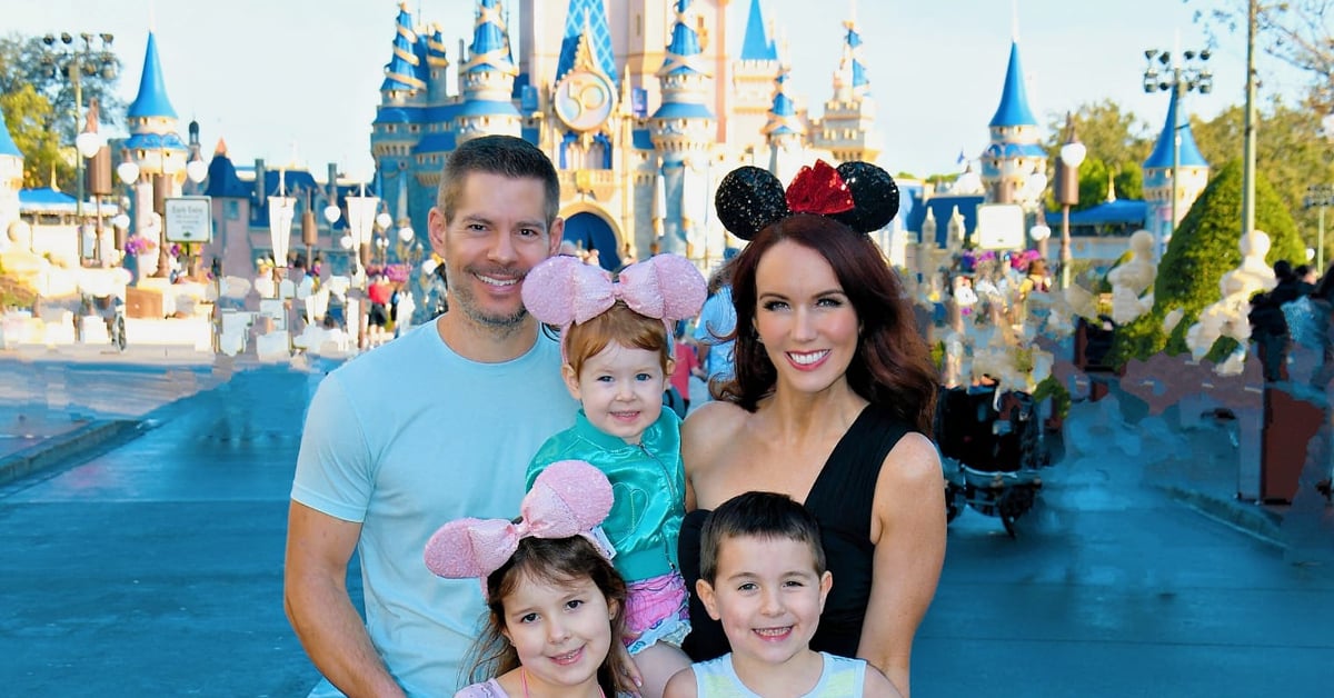 Kate Glaser and Family at Disney