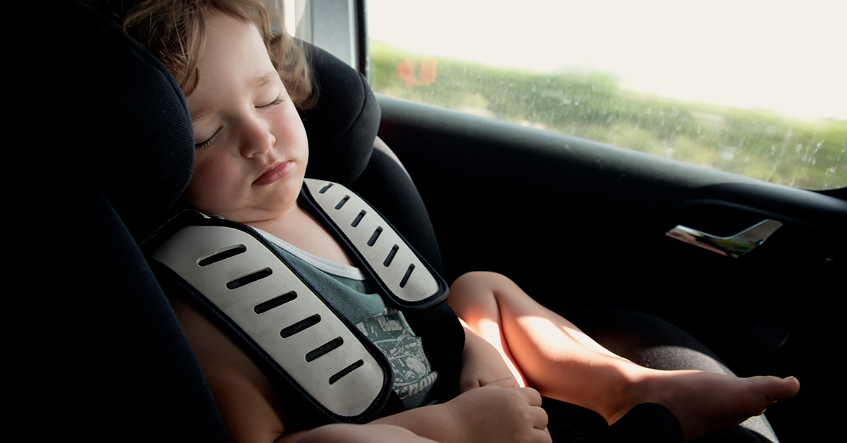 Kid in hot car