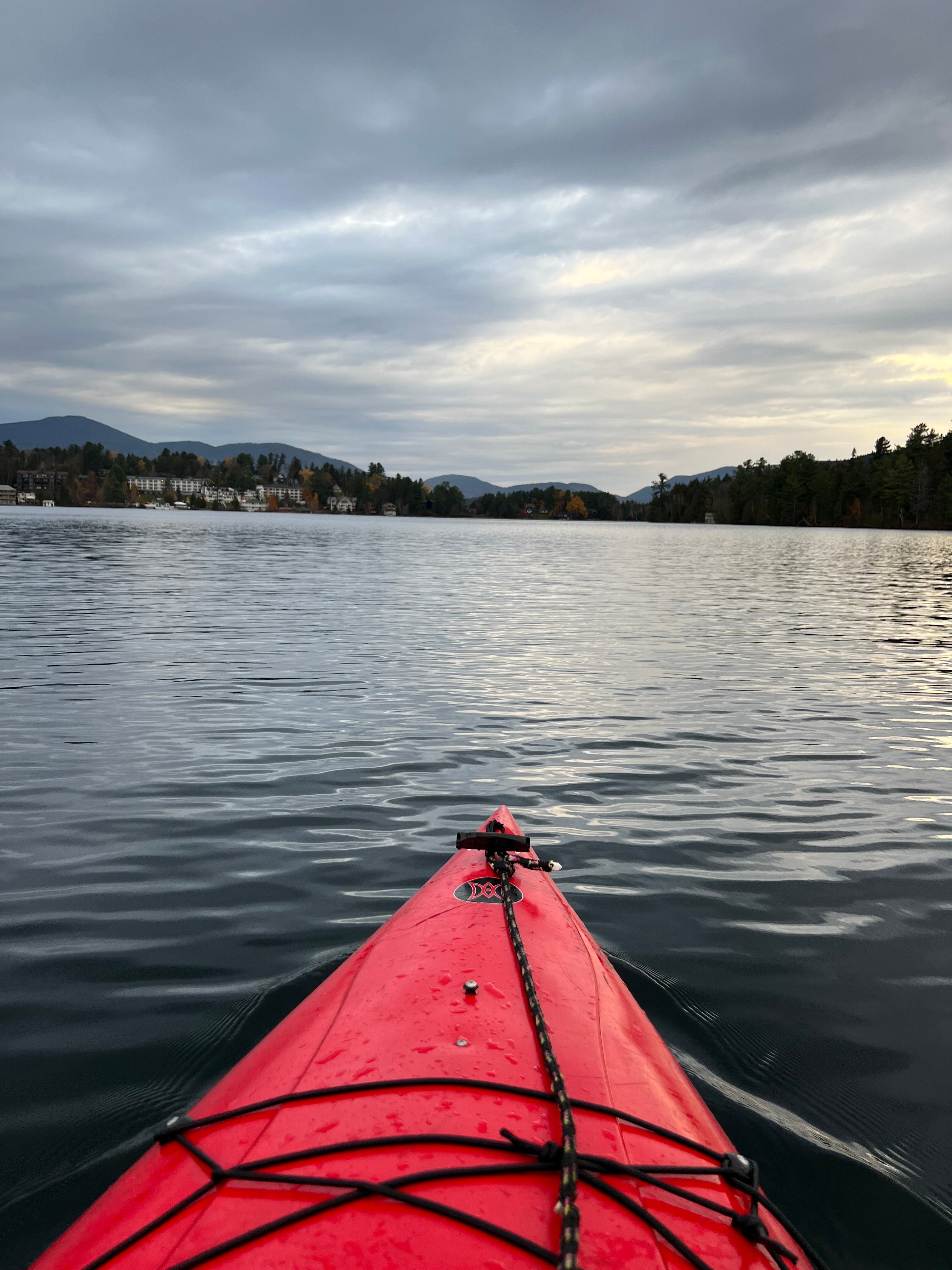 kayaking on mirror lake