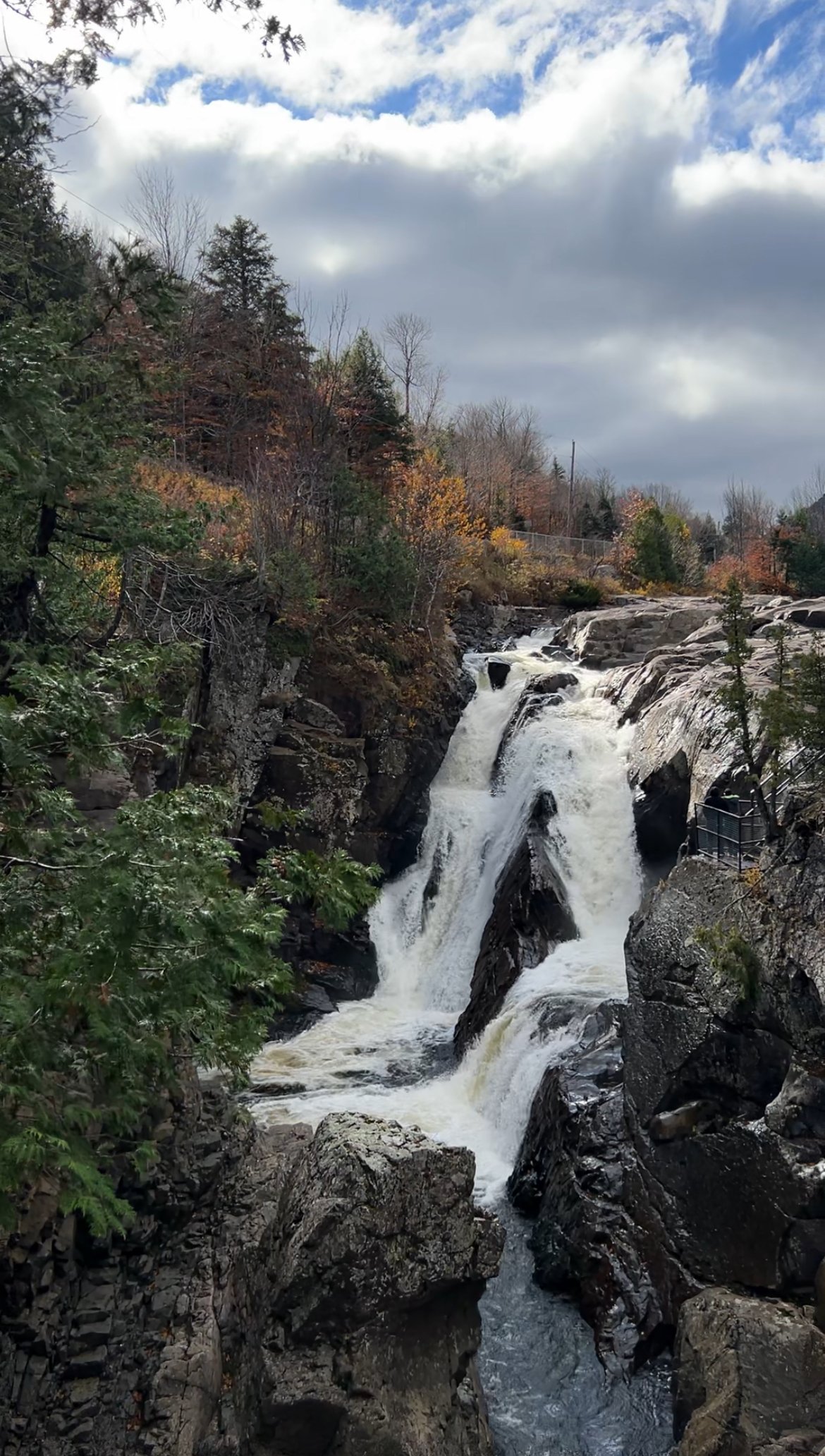 a gorge in Lake Placid