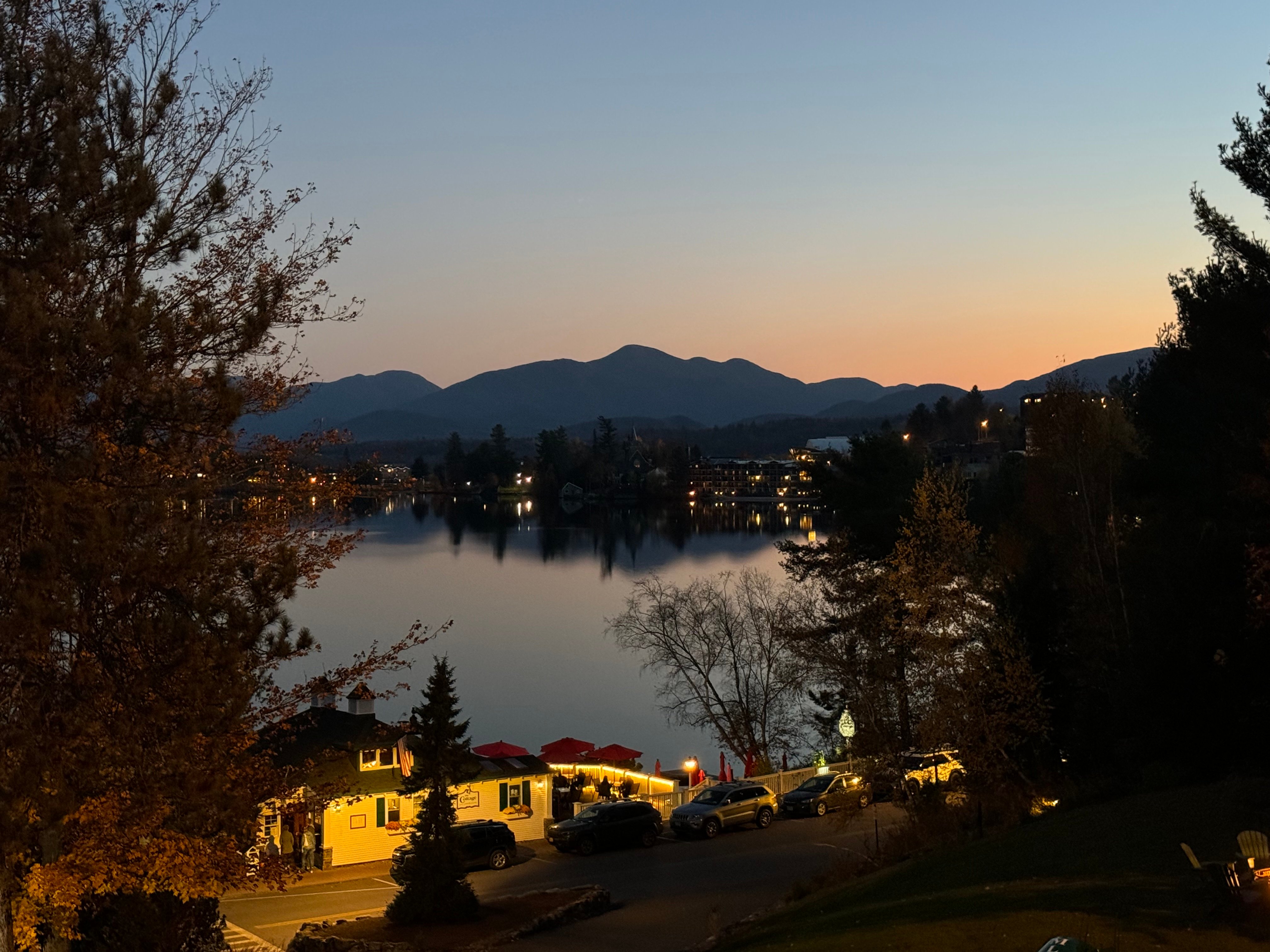 Sunrise over Mirror Lake