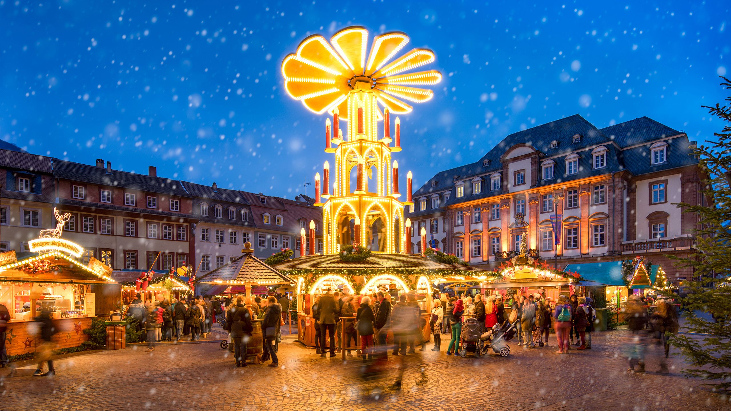 Christmas pyramid in Heidelberg
